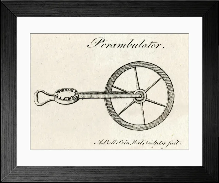 Framed Print : PEDOMETER / PERAMBULATOR Framed Print : PEDOMETER / PERAMBULATOR