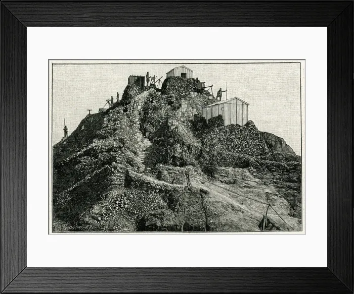 Framed Print : TRIGONOMETRIC SURVEY Framed Print : TRIGONOMETRIC SURVEY