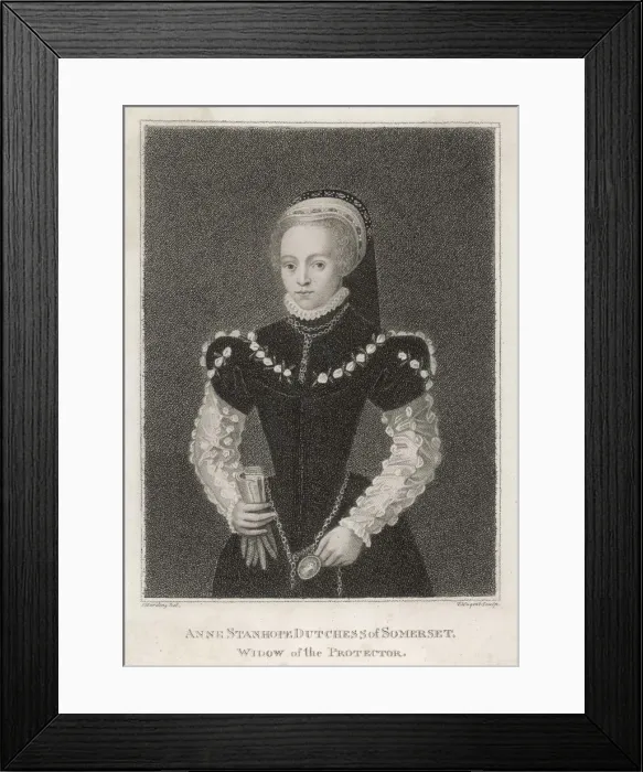 Framed Print : English Widow 1552 Framed Print : English Widow 1552