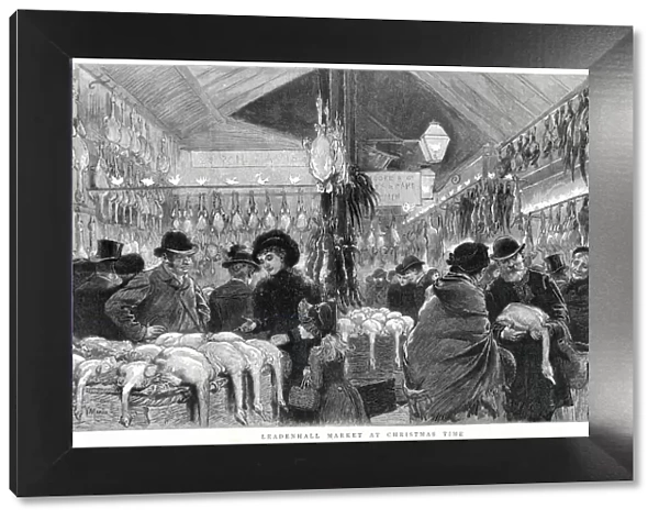Christmas shopping, 1884