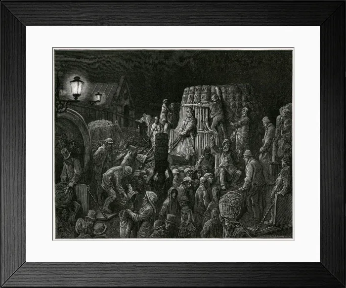 Framed Print : COVENT GARDEN / DORE 1 Framed Print : COVENT GARDEN / DORE 1