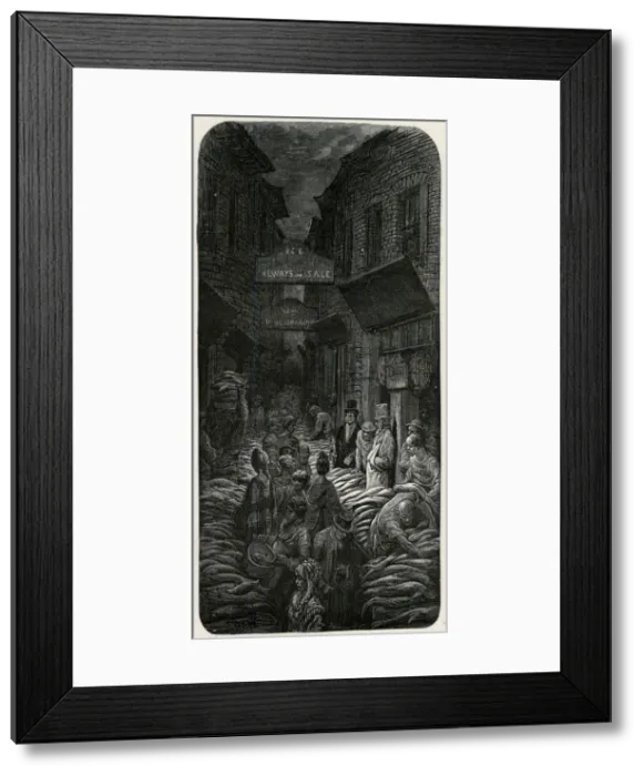 Framed Print : BILLINGSGATE - DORE 5 Framed Print : BILLINGSGATE - DORE 5