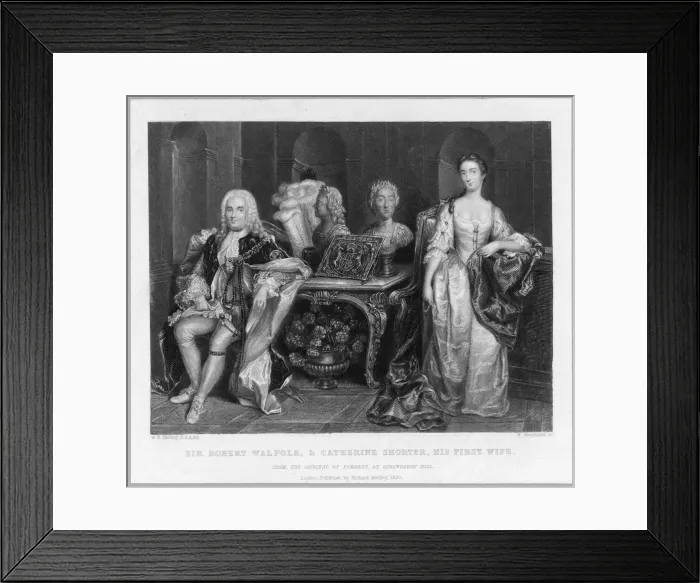 Framed Print : ROBERT WALPOLE & WIFE 1 ROBERT WALPOLE & WIFE 1 Framed Print : ROBERT WALPOLE & WIFE 1 ROBERT WALPOLE & WIFE 1