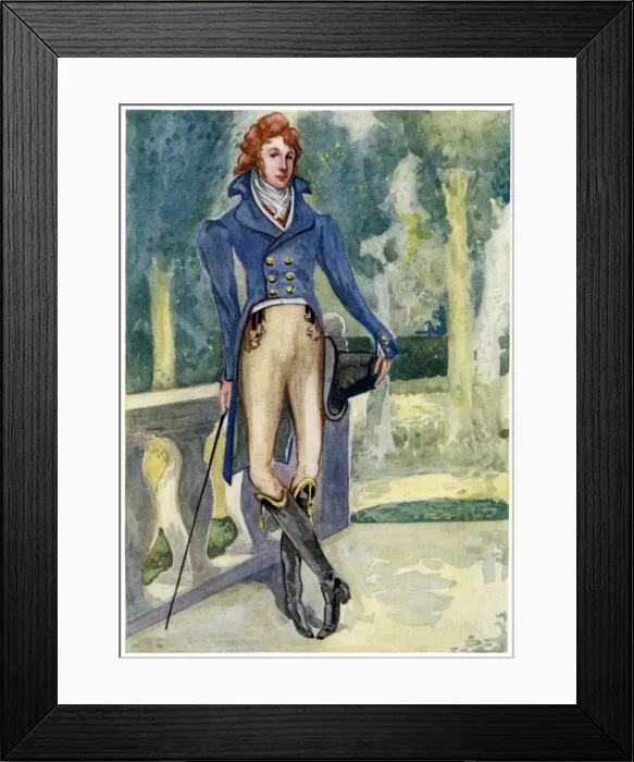 Framed Print : MAN OF 1790S Framed Print : MAN OF 1790S
