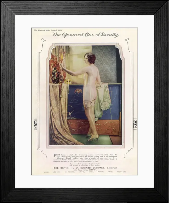 Framed Print : Stockings - 1929 Framed Print : Stockings - 1929