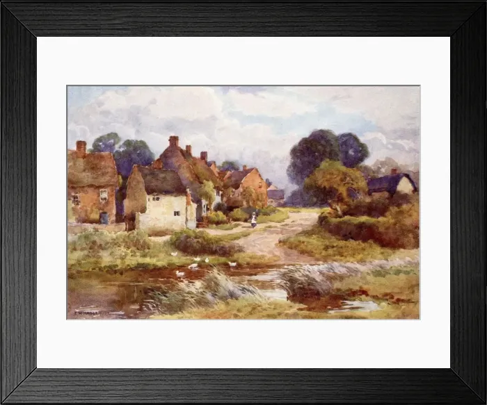 Framed Print : Broom, Warwickshire Framed Print : Broom, Warwickshire