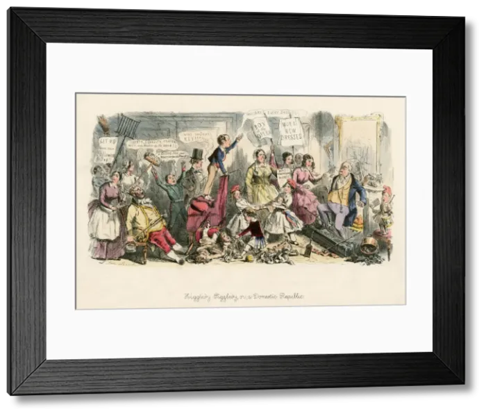 Framed Print : A DOMESTIC REPUBLIC Framed Print : A DOMESTIC REPUBLIC