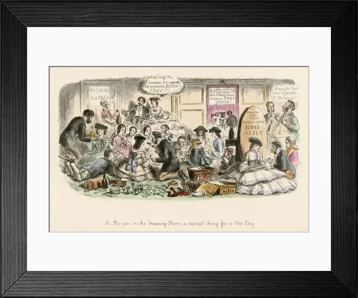 Framed Print : PIC-NIC AT HOME Framed Print : PIC-NIC AT HOME