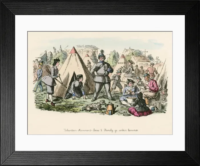 Framed Print : WOMEN VOLUNTEERS 1861 Framed Print : WOMEN VOLUNTEERS 1861