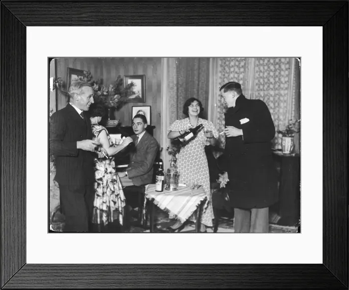 Framed Print : PARTY CLOTHES 1930 Framed Print : PARTY CLOTHES 1930