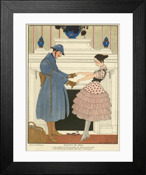 Framed Print : Ww1 - Returning Soldier