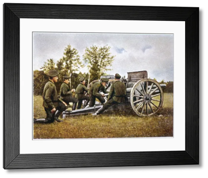 Framed Print : WW1 / RUSSIAN ARTILLERY Framed Print : WW1 / RUSSIAN ARTILLERY