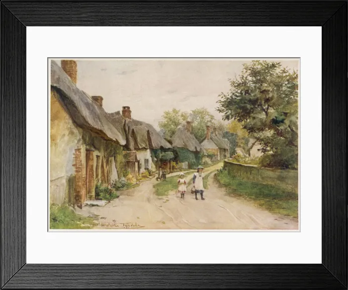 Framed Print : Dorset - Moreton - Talbothay Framed Print : Dorset - Moreton - Talbothay