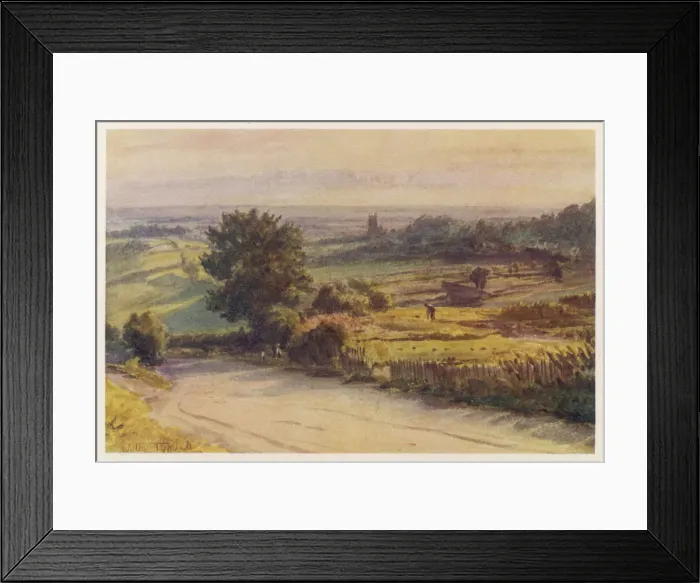 Framed Print : Dorset - Blackmore Vale Framed Print : Dorset - Blackmore Vale