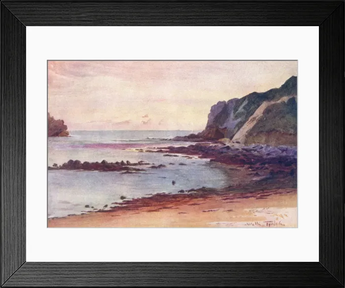 Framed Print : DORSET / LULWORTH COVE Framed Print : DORSET / LULWORTH COVE