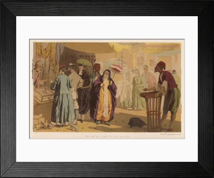 Framed Print : ENGLISH TOURISTS / TURKEY Framed Print : ENGLISH TOURISTS / TURKEY