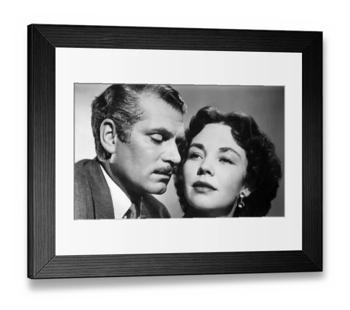 Framed Print : JENNIFER JONES  /  OLIVIER