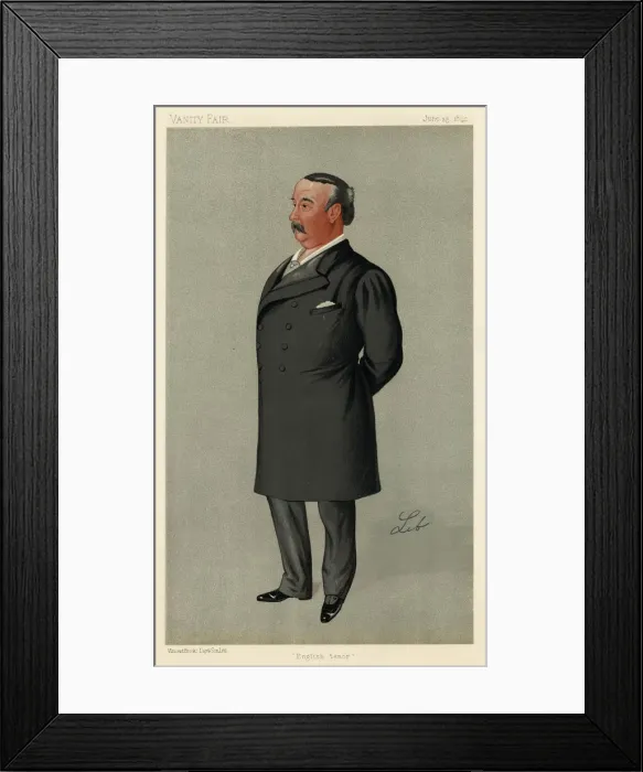 Framed Print : EDWARD LLOYD 1892 Framed Print : EDWARD LLOYD 1892