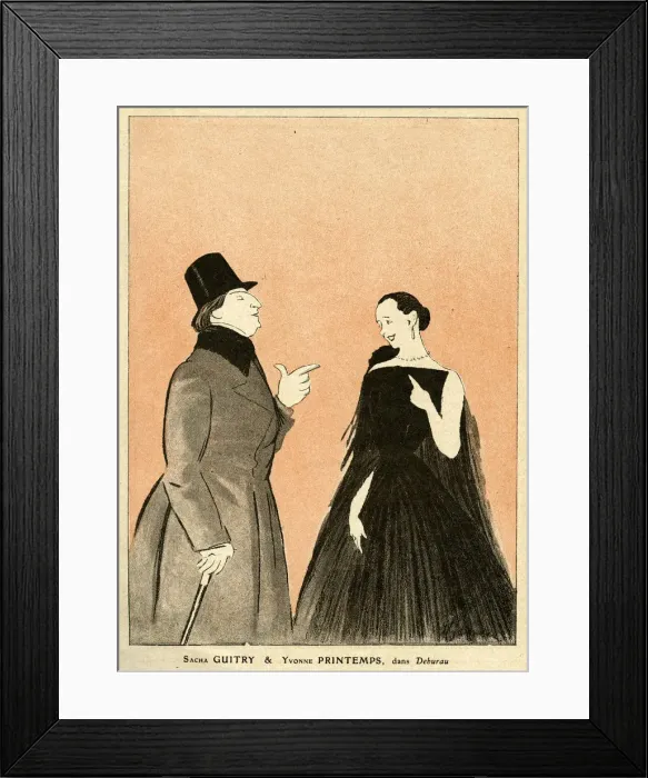 Framed Print : Yvonne Printemps - 1918 Framed Print : Yvonne Printemps - 1918