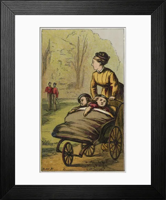 Framed Print : Nursemaid (Petherick) Framed Print : Nursemaid (Petherick)