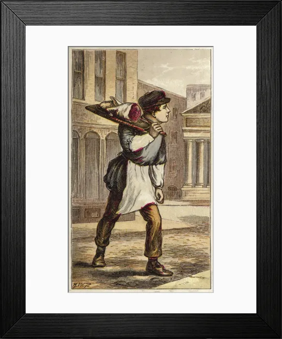 Framed Print : Errand Boy Framed Print : Errand Boy