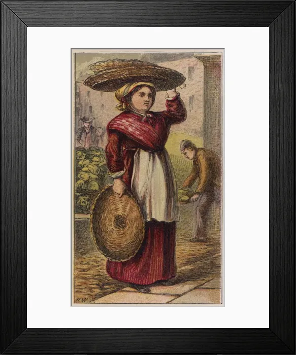 Framed Print : Basketwoman Framed Print : Basketwoman