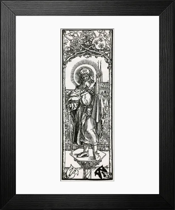 Framed Print : SAINT SEBALD (DURER) Framed Print : SAINT SEBALD (DURER)
