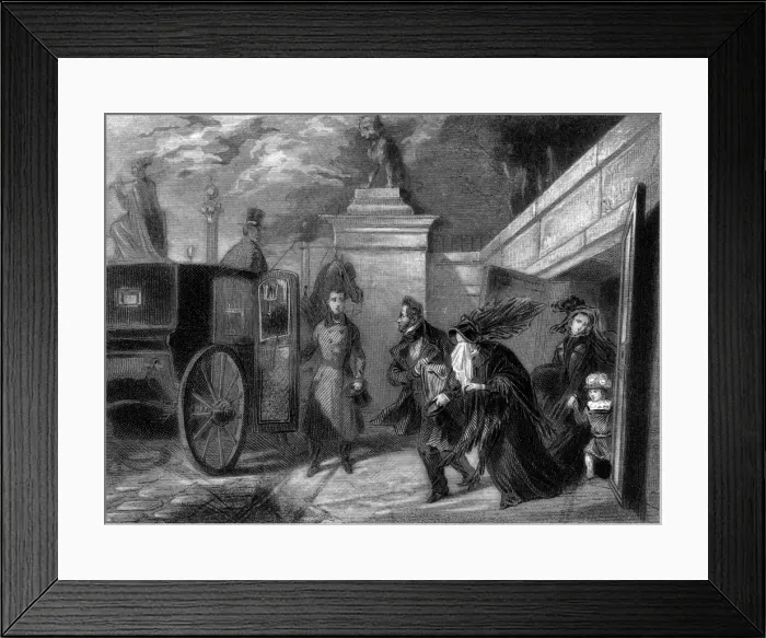 Framed Print : LOUIS-PHILIPPE QUITS Framed Print : LOUIS-PHILIPPE QUITS