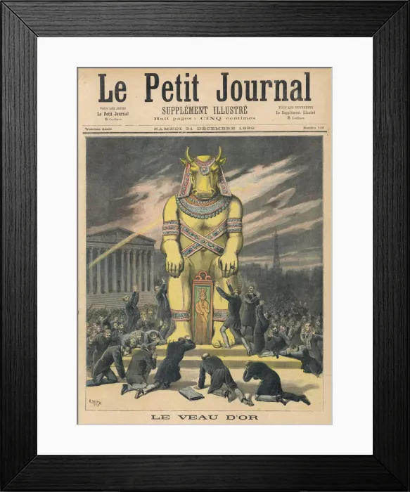 Framed Print : Worshipping the Golden Calf Framed Print : Worshipping the Golden Calf