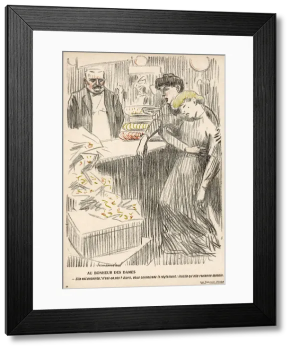Framed Print : PREGNANT WORKER / 1907 Framed Print : PREGNANT WORKER / 1907
