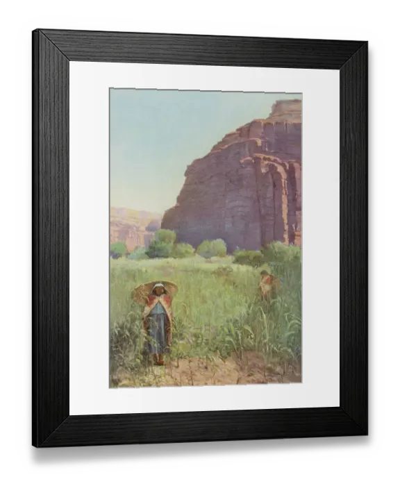 Framed Print : SUPAI CORNFIELD Framed Print : SUPAI CORNFIELD