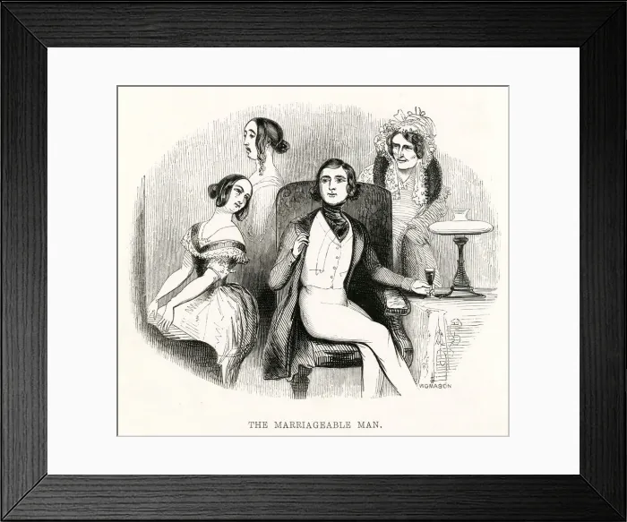 Framed Print : Marriageable man Framed Print : Marriageable man