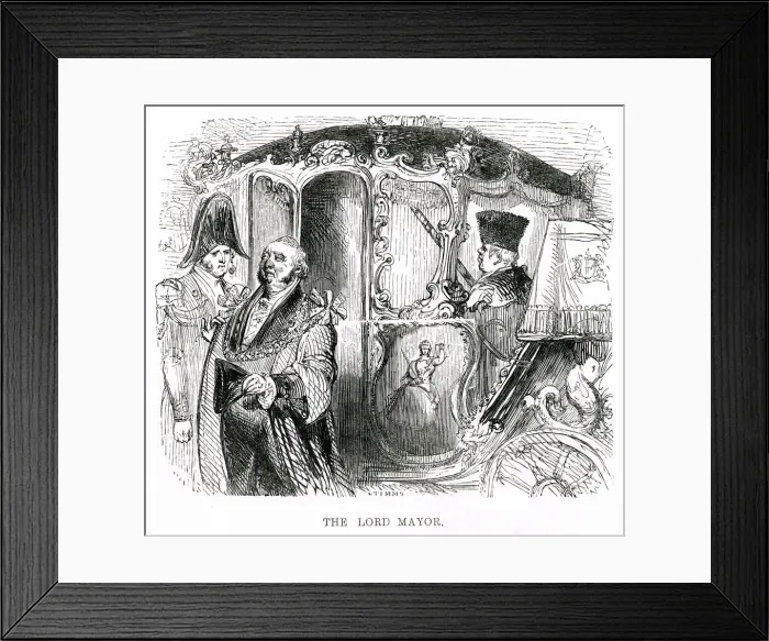 Framed Print : THE LORD MAYOR Framed Print : THE LORD MAYOR