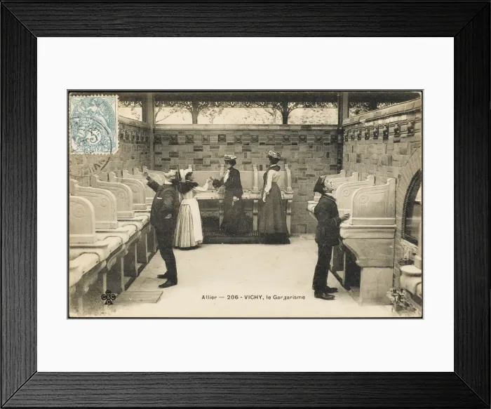 Framed Print : GARGLING AREA IN HOSPITA Framed Print : GARGLING AREA IN HOSPITA