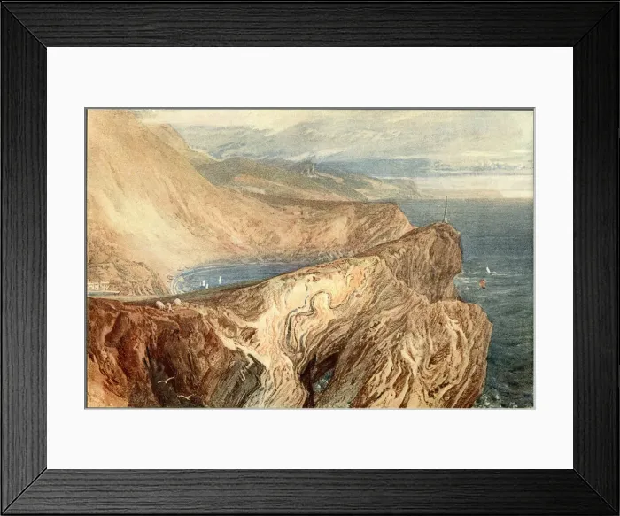 Framed Print : LULWORTH COVE / TURNER Framed Print : LULWORTH COVE / TURNER