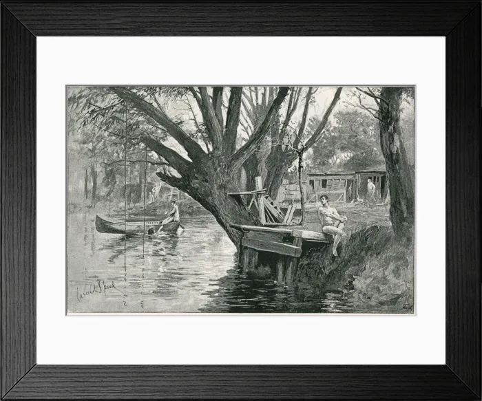 Framed Print : OXFORD / PARSONS PLEASURE Framed Print : OXFORD / PARSONS PLEASURE