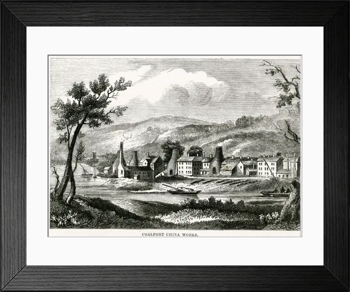 Framed Print : COALPORT WORKS Framed Print : COALPORT WORKS