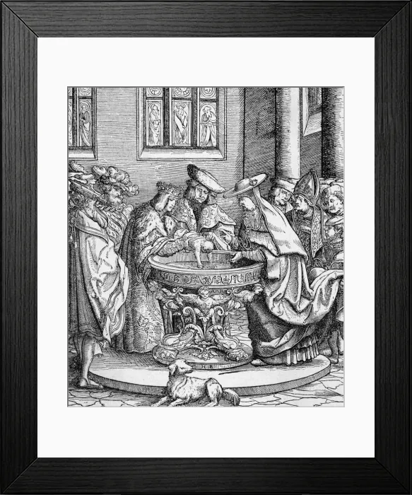 Framed Print : EMPEROR MAXIMILIAN BAPT