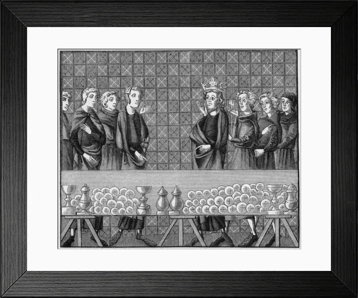 Framed Print : COURTIERS AMASS WEALTH Framed Print : COURTIERS AMASS WEALTH