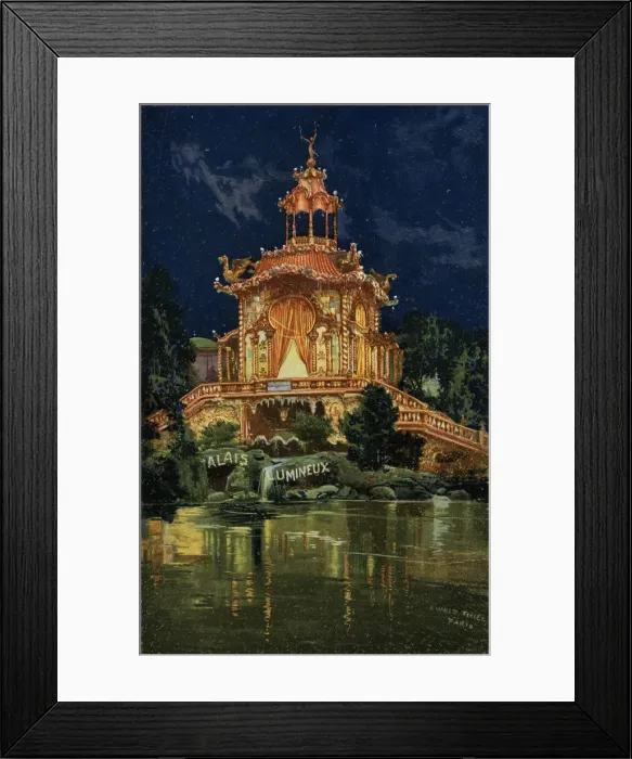 Framed Print : EXPOSITION PARIS 1900 Framed Print : EXPOSITION PARIS 1900