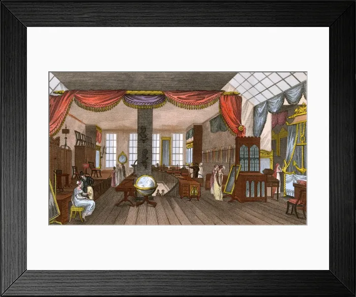 Framed Print : MORGAN & SANDERS / 1818 MORGAN & SANDERS / 1818 Framed Print : MORGAN & SANDERS / 1818 MORGAN & SANDERS / 1818