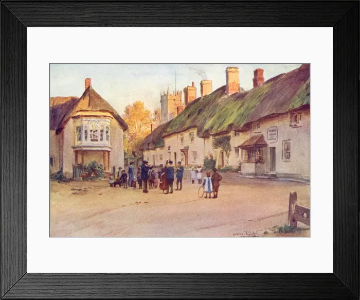 Framed Print : WESSEX / PUDDLETOWN 1906 Framed Print : WESSEX / PUDDLETOWN 1906