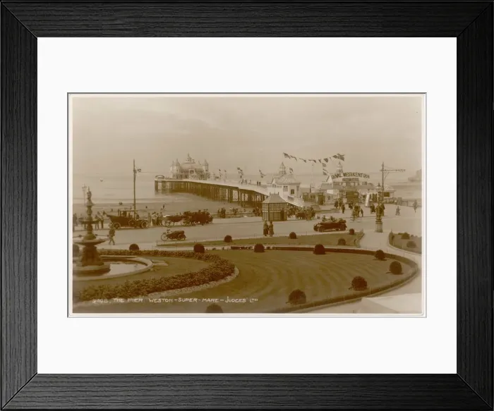 Framed Print : WESTON-SUPER-MARE / C1914 Framed Print : WESTON-SUPER-MARE / C1914