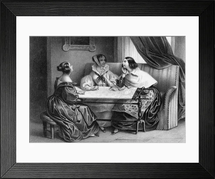 Framed Print : EMBROIDERING LADY Framed Print : EMBROIDERING LADY