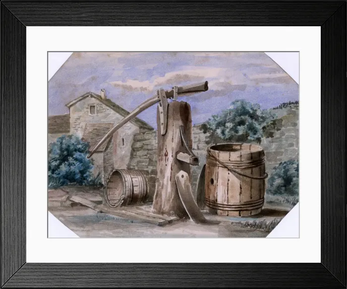 Framed Print : RUSTIC PUMP Framed Print : RUSTIC PUMP