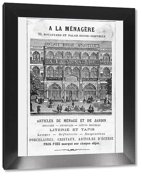LA MENAGERIE 1867