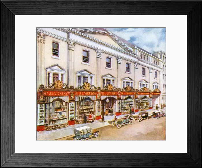 Framed Print : SHOPS / JEWELLER 1912 Framed Print : SHOPS / JEWELLER 1912