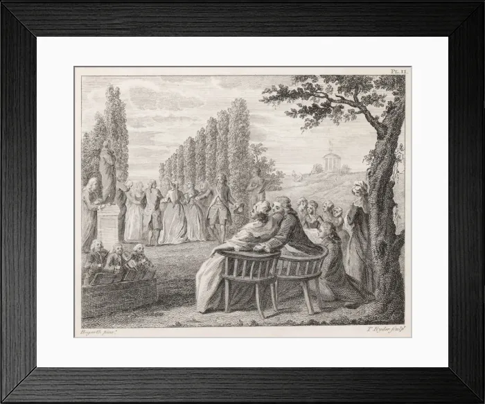 Framed Print : 18TH CENTURY GARDENPARTY Framed Print : 18TH CENTURY GARDENPARTY