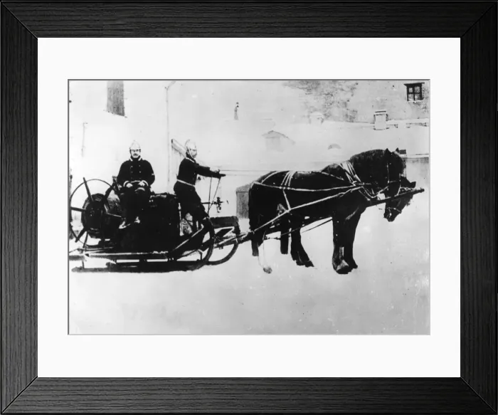 Framed Print : SLEDGE FIRE ENGINE Framed Print : SLEDGE FIRE ENGINE