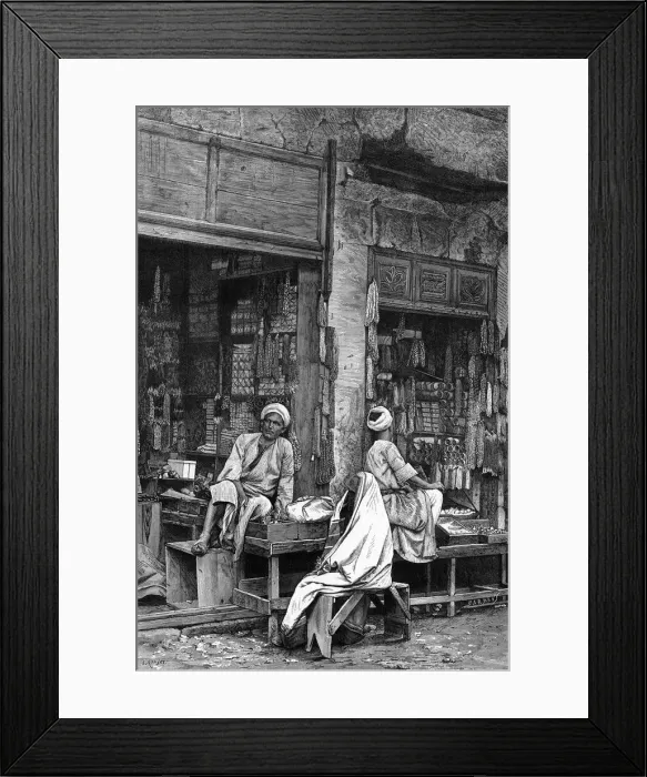 Framed Print : SHOPS / JEWELLER LATE 19C Framed Print : SHOPS / JEWELLER LATE 19C